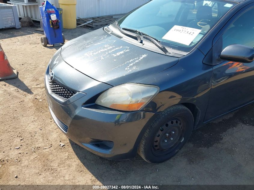 2010 Toyota Yaris VIN: JTDBT4K36A1376146 Lot: 39927342