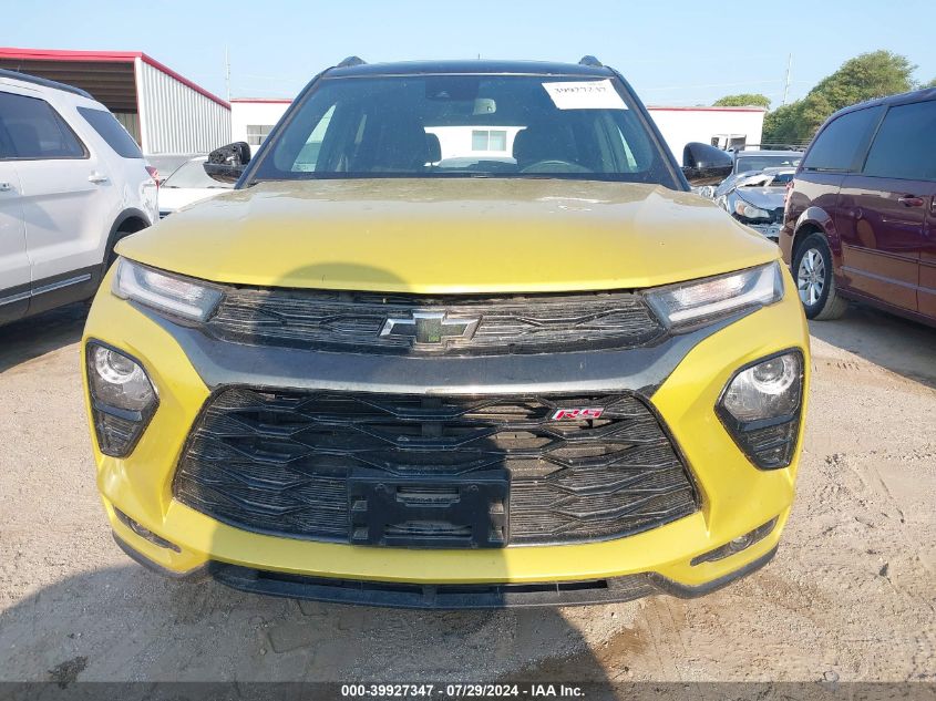 2023 Chevrolet Trailblazer Fwd Rs VIN: KL79MTSL9PB093164 Lot: 39927347