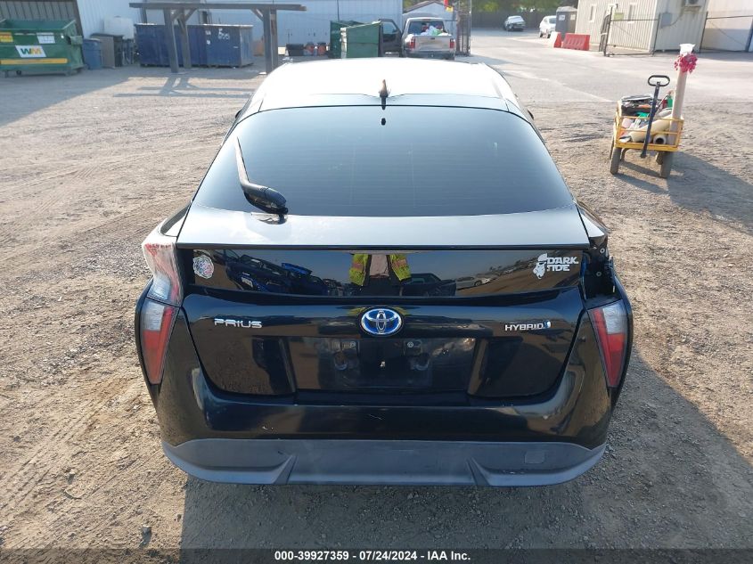 2016 Toyota Prius Three Touring VIN: JTDKARFU4G3017803 Lot: 39927359