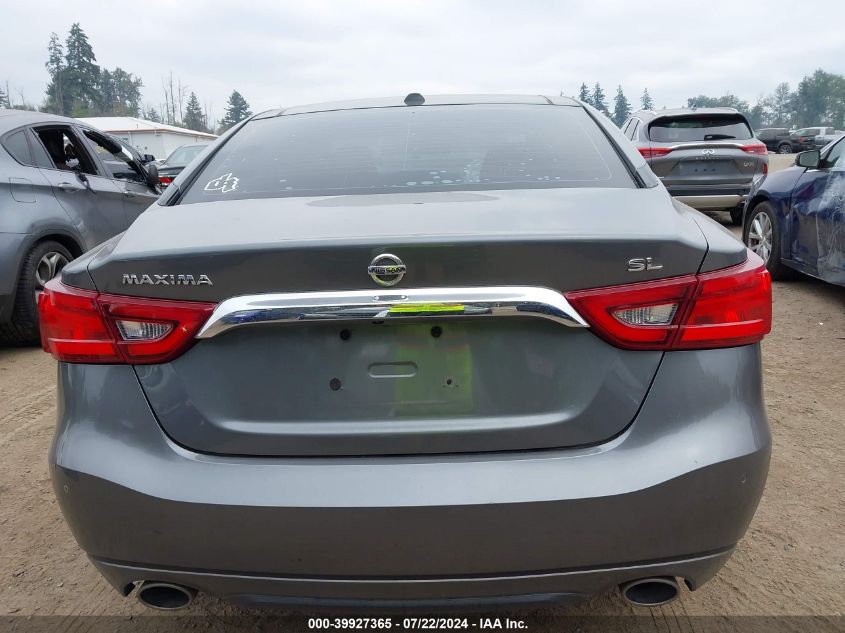 2018 Nissan Maxima 3.5 Sl VIN: 1N4AA6AP8JC373230 Lot: 39927365