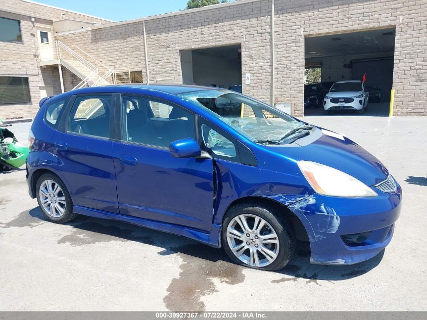 2009 Honda Fit Sport VIN: JHMGE88639S049197 Lot: 39927367