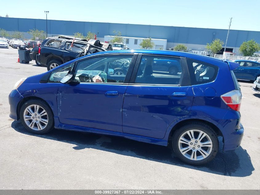 2009 Honda Fit Sport VIN: JHMGE88639S049197 Lot: 39927367