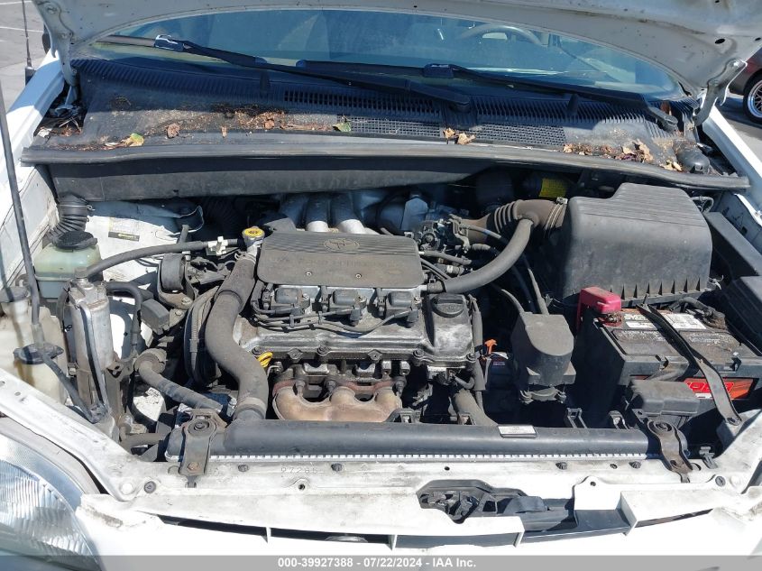 2000 Toyota Sienna Le VIN: 4T3ZF13C3YU197173 Lot: 39927388