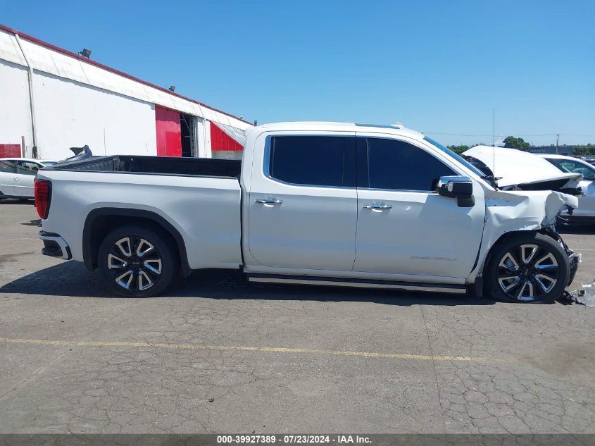 2022 GMC Sierra 1500 4Wd Standard Box Denali VIN: 3GTUUGET9NG607566 Lot: 39927389