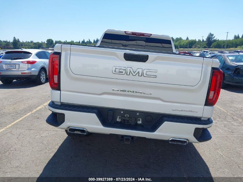 2022 GMC Sierra 1500 4Wd Standard Box Denali VIN: 3GTUUGET9NG607566 Lot: 39927389