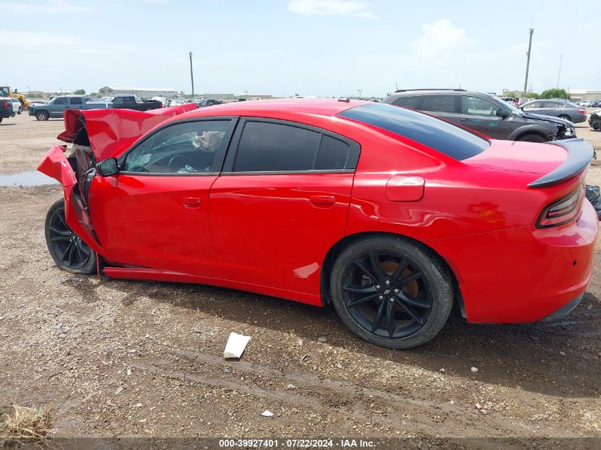 2018 Dodge Charger Sxt Rwd VIN: 2C3CDXBG7JH167168 Lot: 39927401