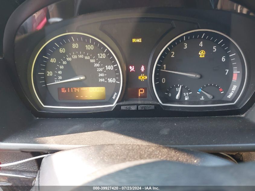 2008 BMW X3 3.0Si VIN: WBXPC93448WJ11896 Lot: 39927420