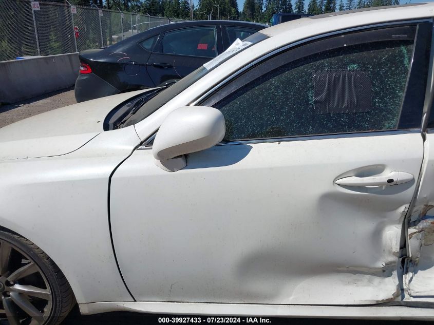 2006 Lexus Is 350 VIN: JTHBE262662001082 Lot: 39927433