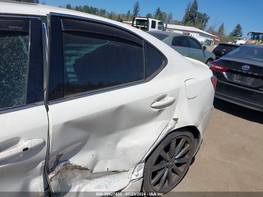 2006 Lexus Is 350 VIN: JTHBE262662001082 Lot: 39927433