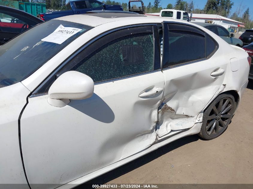 2006 Lexus Is 350 VIN: JTHBE262662001082 Lot: 39927433