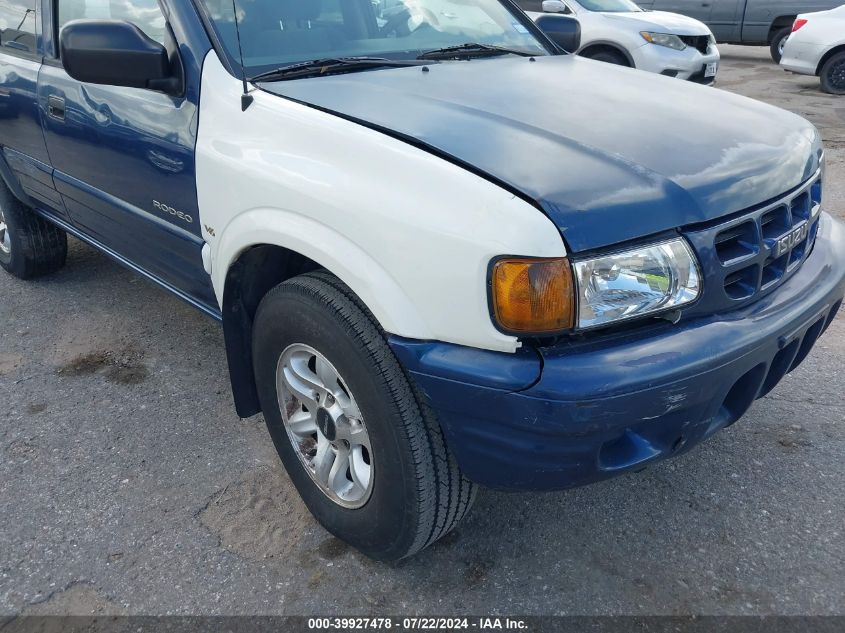 2002 Isuzu Rodeo Ls 3.2L V6/Lse 3.2L V6/S 3.2L V6 VIN: 4S2CK58W924306174 Lot: 39927478