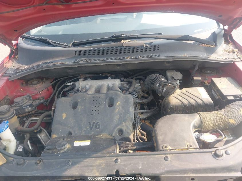 2008 Kia Sportage Ex V6 VIN: KNDJE723X87453616 Lot: 39927493