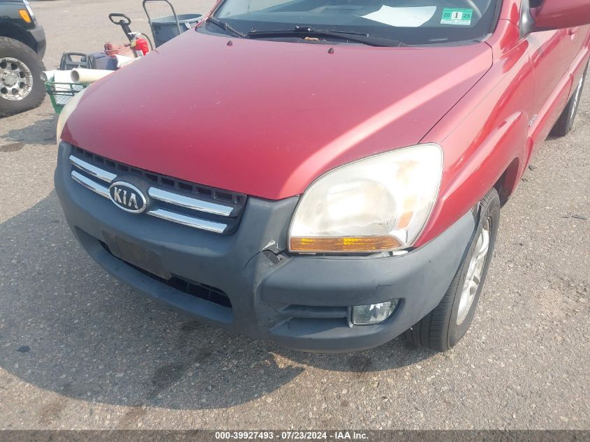 2008 Kia Sportage Ex V6 VIN: KNDJE723X87453616 Lot: 39927493