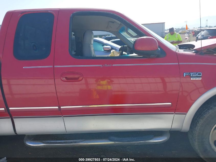 1998 Ford F150 VIN: 2FTRX18L7WCA31884 Lot: 39927503