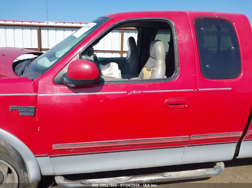 1998 Ford F150 VIN: 2FTRX18L7WCA31884 Lot: 39927503