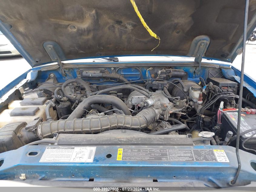 2001 Ford Ranger Edge/Xl/Xlt VIN: 1FTYR14U91PA87692 Lot: 39927505