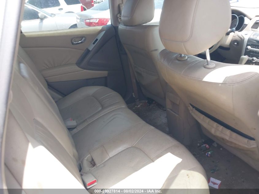 2009 Nissan Murano Sl VIN: JN8AZ18U29W029215 Lot: 39927814