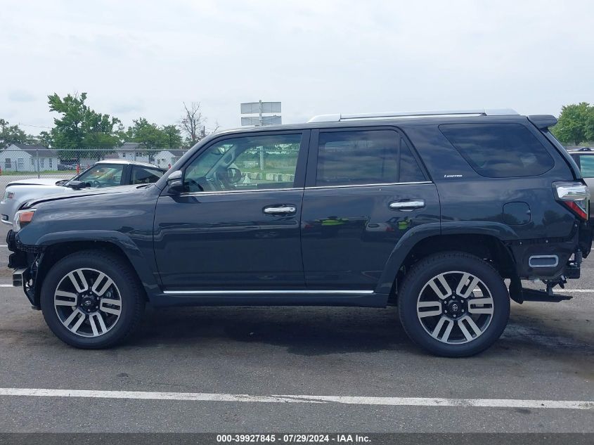 2024 Toyota 4Runner Limited VIN: JTEKU5JR2R6254693 Lot: 39927845