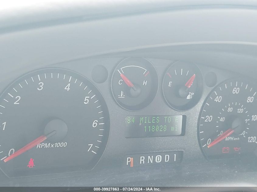 2007 Ford Taurus Se VIN: 1FAFP53U87A158890 Lot: 39927863