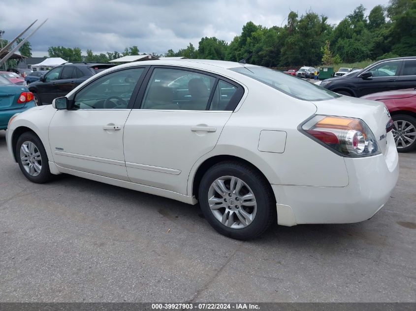 1N4CL2AP1BC185016 | 2011 NISSAN ALTIMA HYBRID