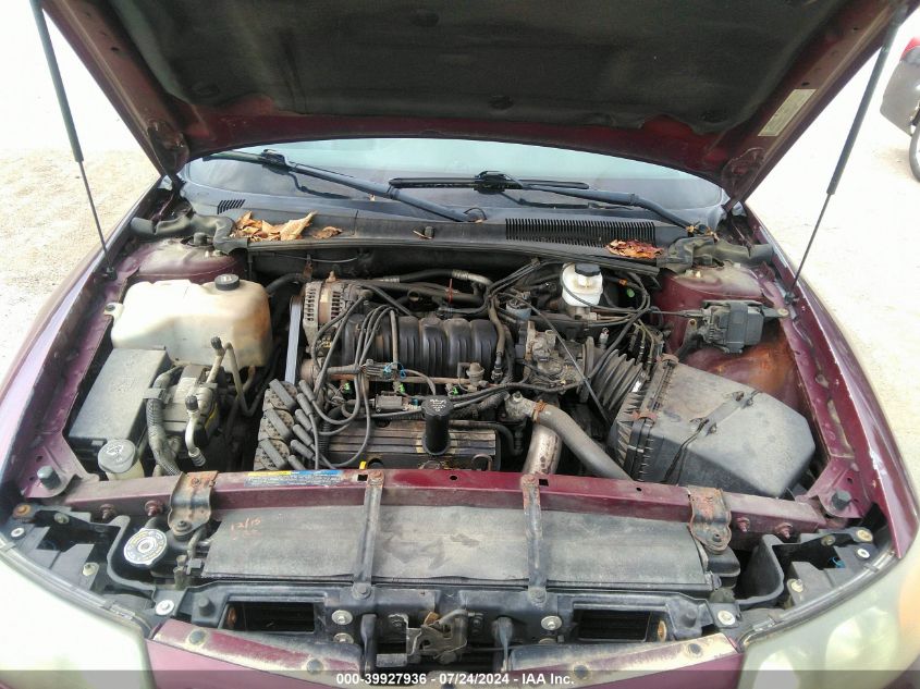 2005 Pontiac Bonneville Se VIN: 1G2HX54KX5U115314 Lot: 39927936