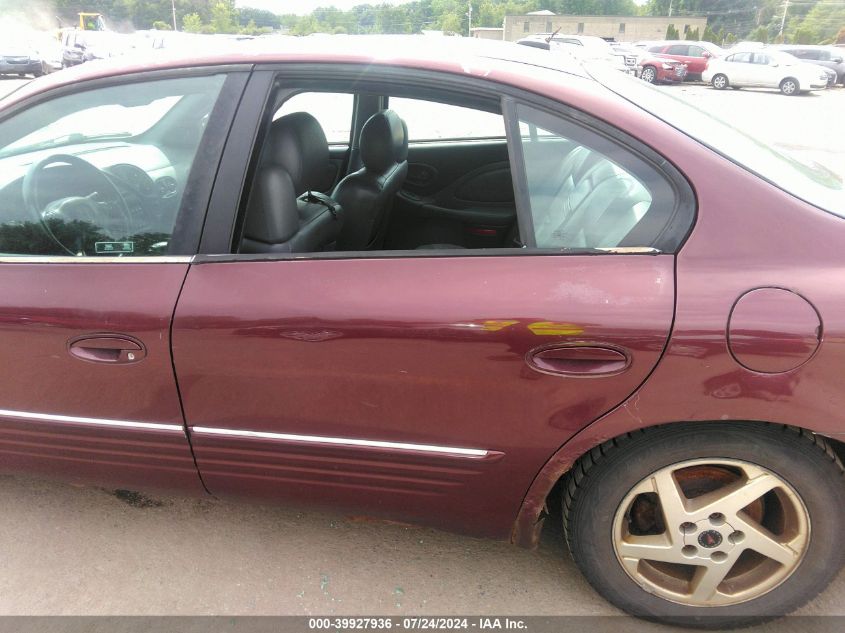 2005 Pontiac Bonneville Se VIN: 1G2HX54KX5U115314 Lot: 39927936