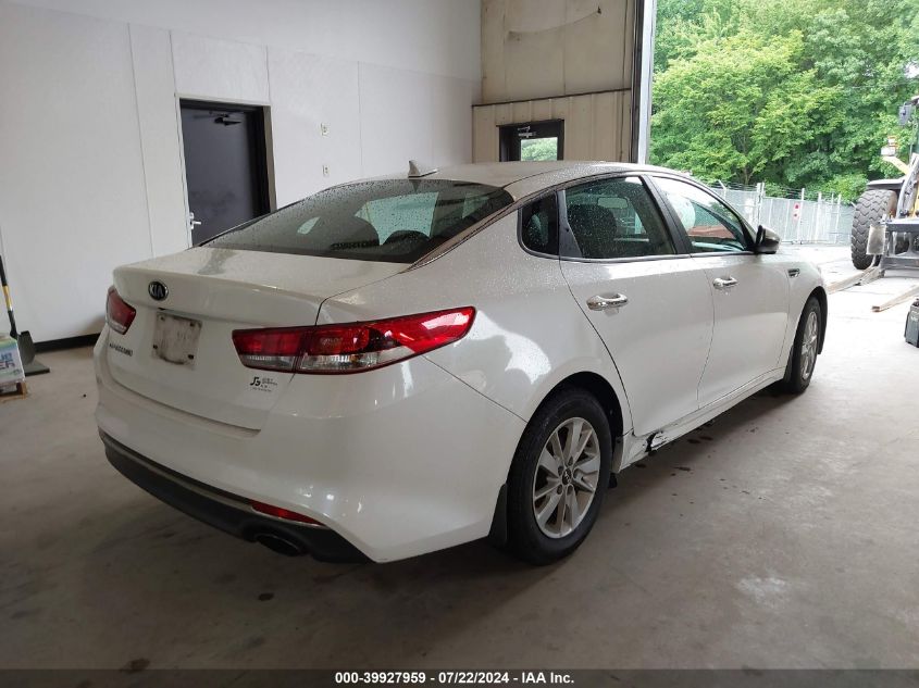 KNAGT4L33G5073909 | 2016 KIA OPTIMA