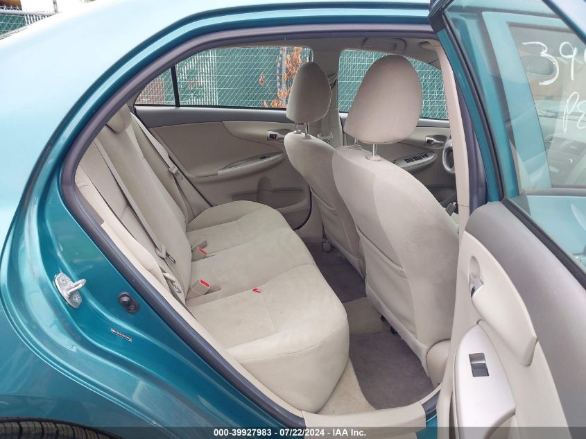 2010 Toyota Corolla Le VIN: 2T1BU4EE8AC362531 Lot: 39927983