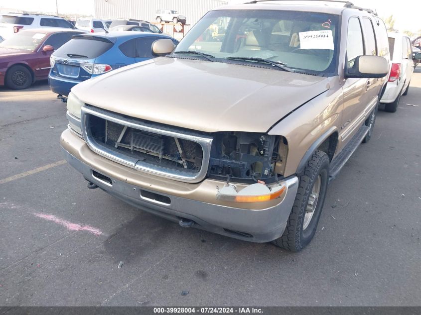 2001 GMC Yukon Xl 2500 Sle/Slt VIN: 3GKGK26G21G155501 Lot: 39928004