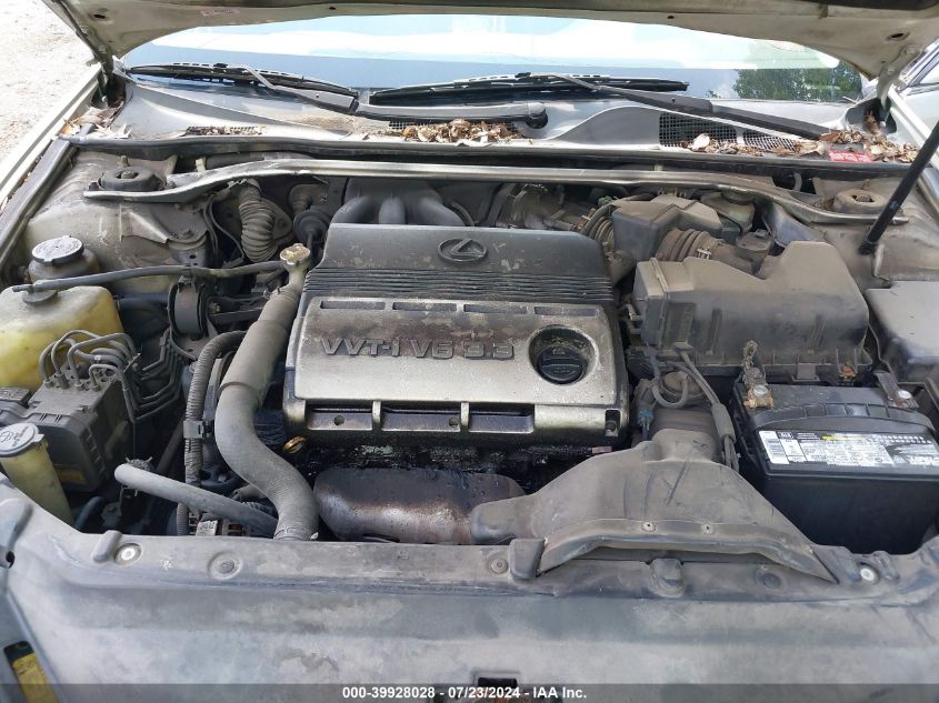 2005 Lexus Es 330 VIN: JTHBA30G455071165 Lot: 39928028