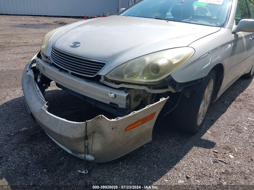 2005 Lexus Es 330 VIN: JTHBA30G455071165 Lot: 39928028