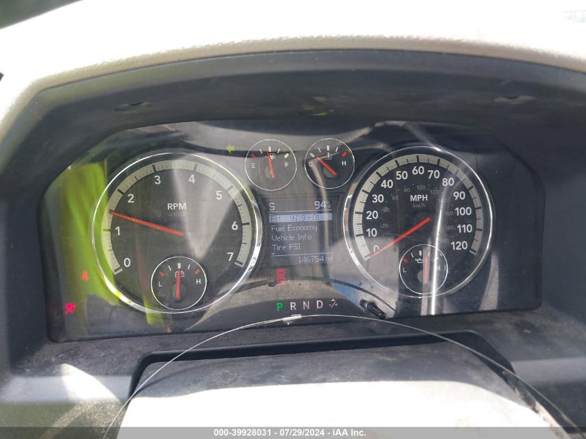 2010 Dodge Ram 1500 Slt/Sport/Trx VIN: 1D7RB1GP0AS249100 Lot: 39928031