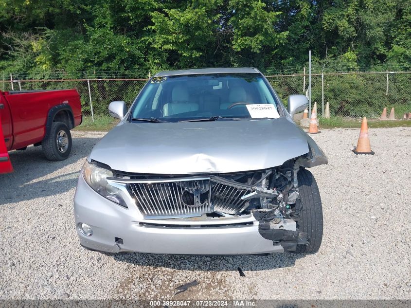 2010 Lexus Rx 450 VIN: JTJZB1BA7A2402338 Lot: 39928047