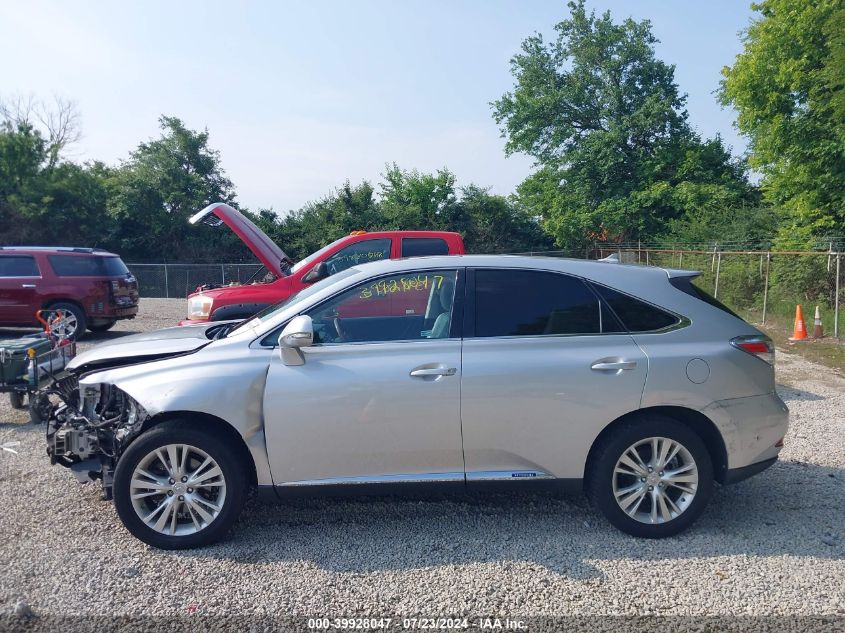 2010 Lexus Rx 450 VIN: JTJZB1BA7A2402338 Lot: 39928047