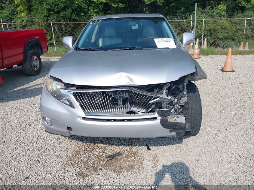 2010 Lexus Rx 450 VIN: JTJZB1BA7A2402338 Lot: 39928047