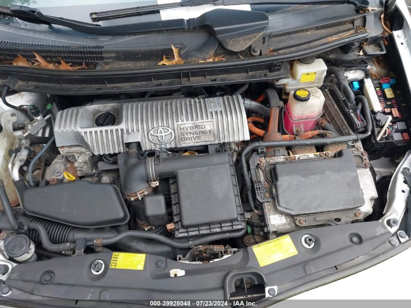 2011 Toyota Prius Two VIN: JTDKN3DU8B1406856 Lot: 39928048