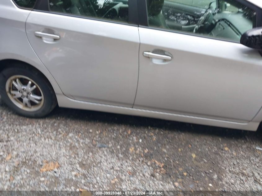 2011 Toyota Prius Two VIN: JTDKN3DU8B1406856 Lot: 39928048