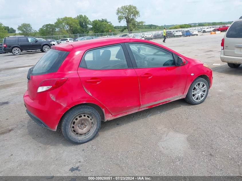 2012 Mazda Mazda2 Sport VIN: JM1DE1KY8C0148543 Lot: 39928051