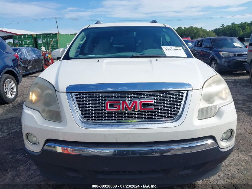 2010 GMC Acadia Slt-1 VIN: 1GKLRMEDXAJ162143 Lot: 39928069