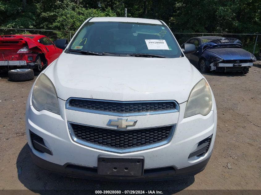 2012 Chevrolet Equinox Ls VIN: 2GNALBEK6C6396777 Lot: 39928080
