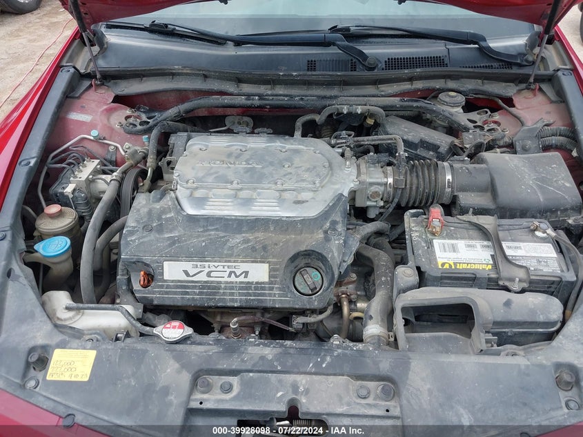 2010 Honda Accord 3.5 Ex-L VIN: 1HGCS2B88AA005305 Lot: 39928098