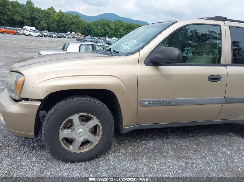 2004 Chevrolet Trailblazer Ls VIN: 1GNDT13S542327765 Lot: 39928112