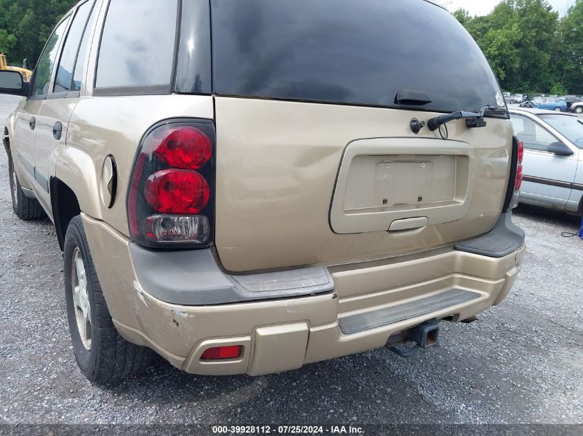 2004 Chevrolet Trailblazer Ls VIN: 1GNDT13S542327765 Lot: 39928112