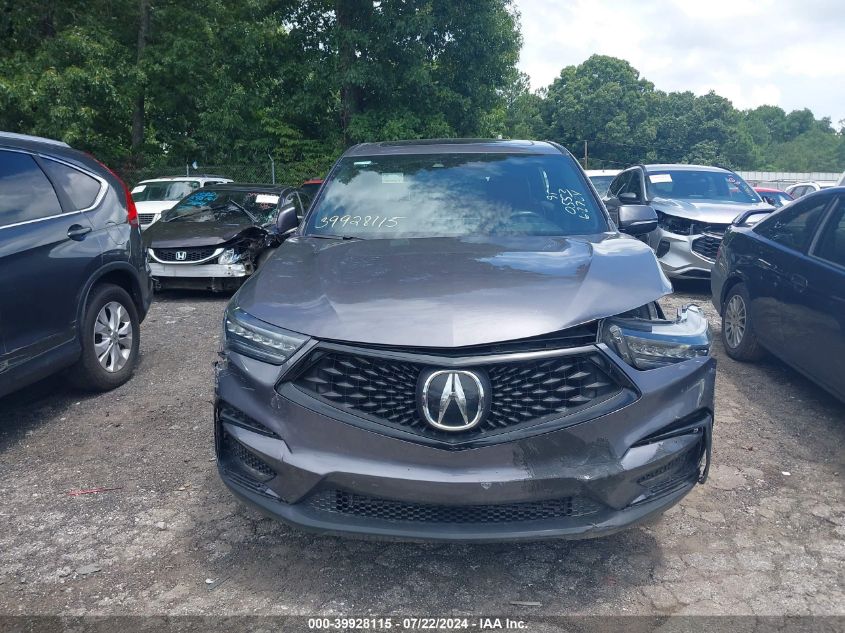 2020 Acura Rdx A-Spec Package VIN: 5J8TC1H62LL010553 Lot: 39928115