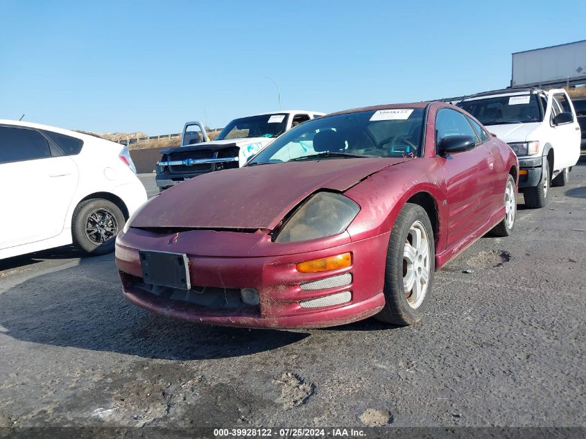 2000 Mitsubishi Eclipse Gt VIN: 4A3AC84L9YE139747 Lot: 39928122