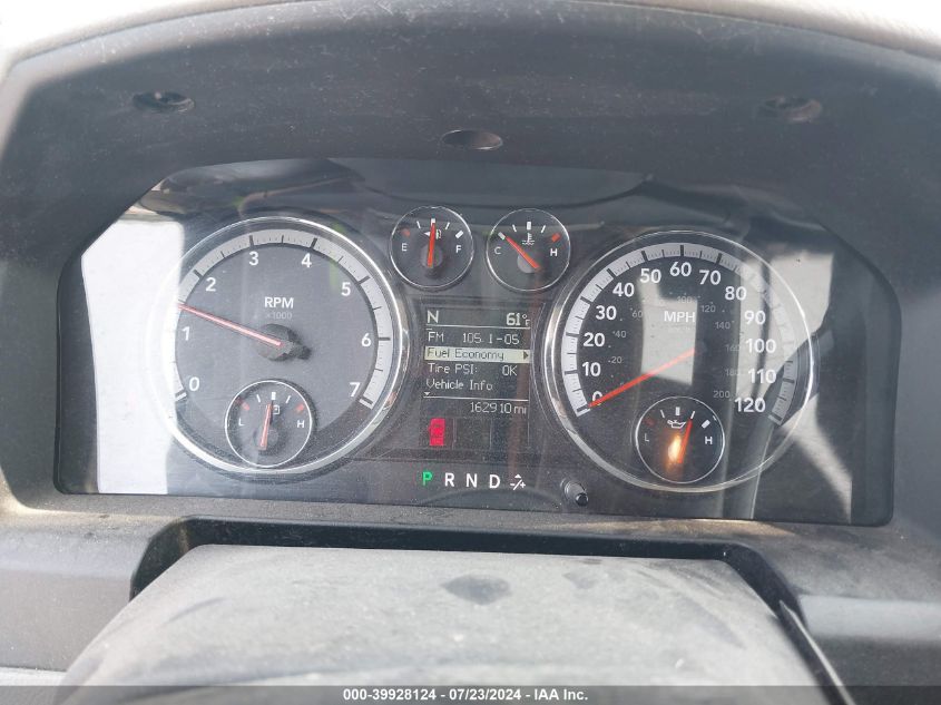 2012 Ram 2500 Slt VIN: 3C6TD5DT3CG127884 Lot: 39928124