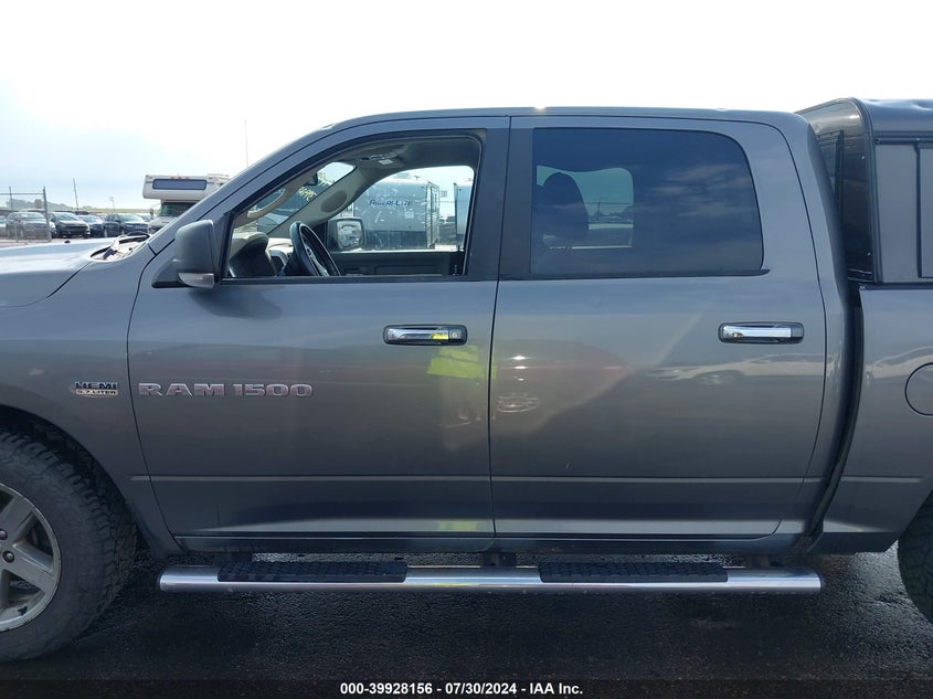 2012 Ram 1500 Slt VIN: 1C6RD7LT9CS289695 Lot: 39928156