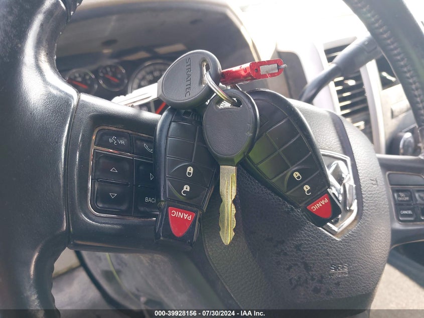 2012 Ram 1500 Slt VIN: 1C6RD7LT9CS289695 Lot: 39928156