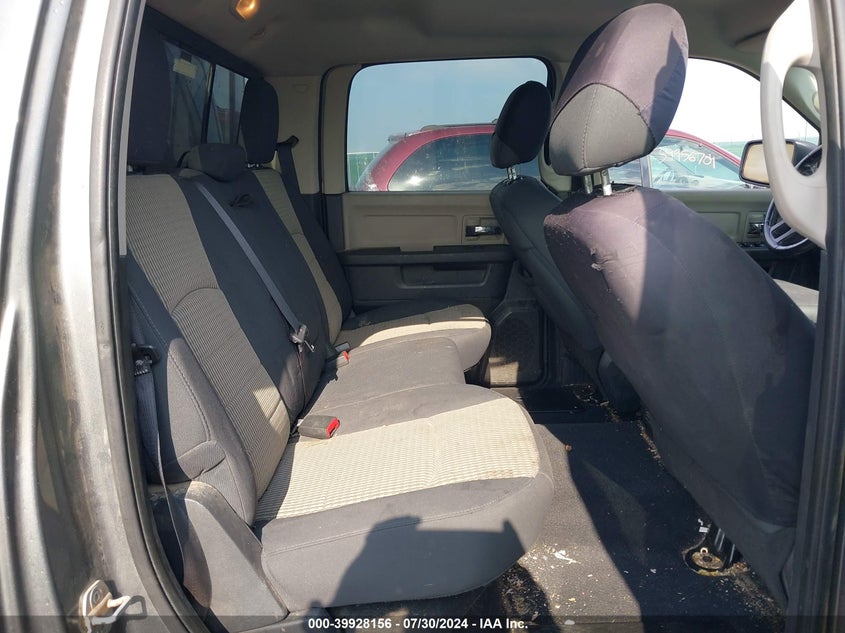 2012 Ram 1500 Slt VIN: 1C6RD7LT9CS289695 Lot: 39928156