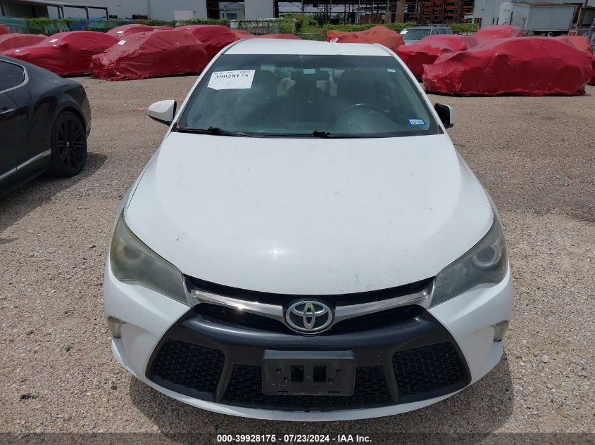 2015 Toyota Camry Se VIN: 4T1BF1FK9FU497584 Lot: 39928175